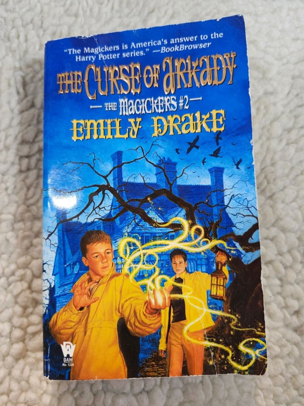 Emily Drake The Curse of Arkady The Magickers #2 Paperback DAW 2003 YA Fantasy